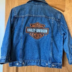 Kids Jean Jacket by Harley Davidson. Size 7